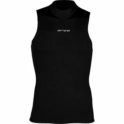 Chaleco de natación Orca HeatSeeker para hombre capa base negro sin mangas Foto 1 de 2