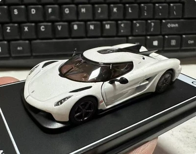 Postercars 1:64 Koenigsegg Jesko Absolut Diecast Model Car Rubber Tires New Card - Image 1 of 4