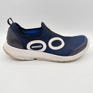 Men's Oofos OOmg Sport Low Shoes Comfort Recovery Slip On Blue Men's 12 - Picture 1 of 8