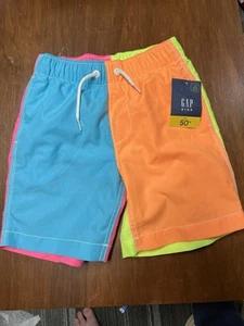Gap Neon Color Swim Trunks Size Medium Boys NWT - Picture 1 of 6