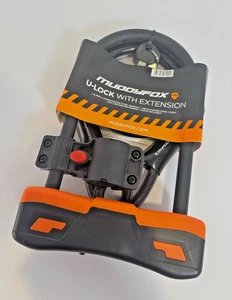 Muddyfox Bicycle U-Lock With Extension Cable - Picture 1 of 13