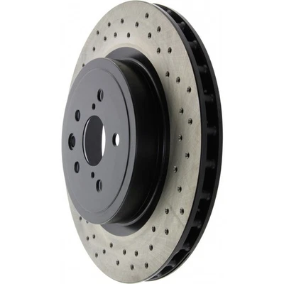 StopTech For Lexus IS F 2008-2014 Brake Rotors Cross Centric Drilled Rotor - Image 1 of 4