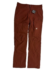 Pantaloni nuovi Eddie Bauer Active Fit MR foderati guida ruggine taglia 34x36 - Foto 1 di 8