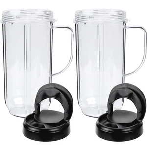 22 Unzen Magic Bullet Mixer Becher Ersatzteile - Lebensmittelqualität Material - mit F... - Bild 1 von 8