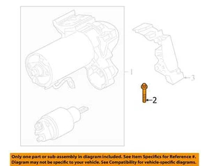 BMW OEM 14-25 230i xDrive Electrical Starter-Starter Bolt 07129907896 - Picture 1 of 1