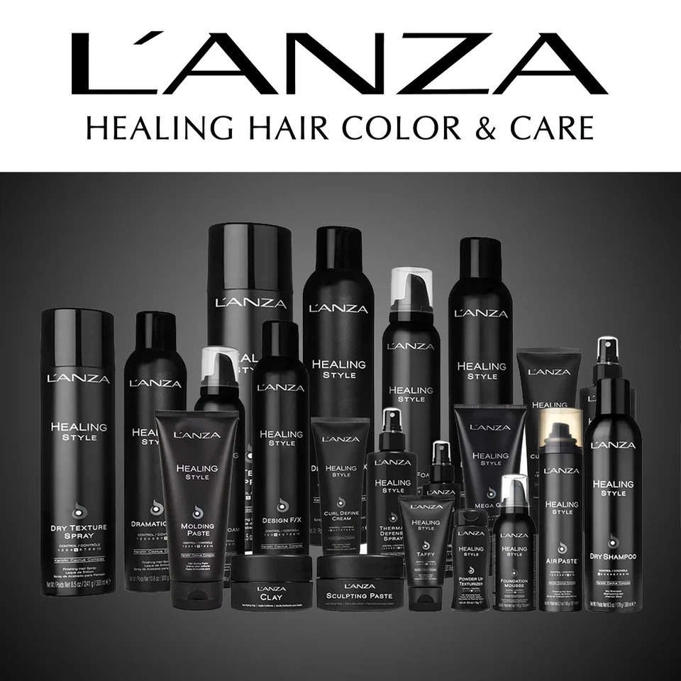 L’ANZA L'Anza Healing Style- Molding Paste Gel Mousse Wax Clay Texture Cream Beach Balm