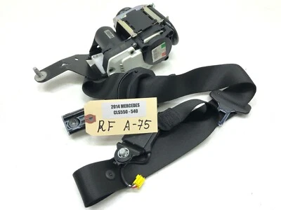2012-2018 MERCEDES-BENZ CLS550 RIGHT PASSENGER FRONT SEAT BELT RETRACTOR OEM. - Image 1 of 4