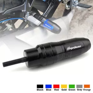 For Suzuki Hayabusa GSX1300R GSXR1300 CNC Exhaust Sliders Crash Pads Protector - Picture 1 of 12