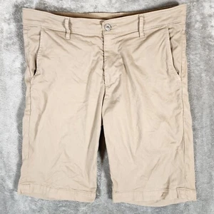 AG Adriano Goldschmied Shorts Uomo 35X11 (Tag 32R) The Griffin Beige Tan Chino - Foto 1 di 14