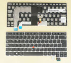 New For Lenovo Thinkpad T470s T460s Keyboard No Backlit Latin Spanish Silver