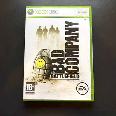 Battlefield: Bad Company Xbox 360 (2008) FIRST PRINT FACTORY SEALED!  - RARE! - Image 1 of 3