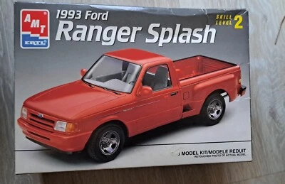 FORD RANGER  SPLASH Pick Up Kit Da Montare E Verniciare scala 1.24 - ERTL  - Immagine 1 di 4