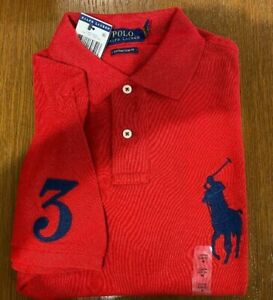 Polo Ralph Lauren Short Sleeve Red Shirts for Men for sale | eBay