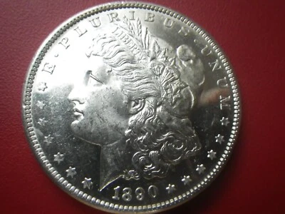 1890"S" Morgan Silver Dollar-MS/UNC+++++Proof-like/Mirror Condition-Better Date! - Image 1 of 4