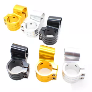 CNC 41/48/50/54mm Normal/Levantamiento Horquilla Clip On Manillar Abrazadera Cabeza Soporte de Montaje - Imagen 1 de 6