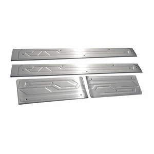 Einstiegsleisten Türschweller für Ford Transit Tourneo Custom Edelstahl 4x - Bild 1 von 6