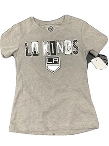 LA Kings Los Angeles NHL Licensed Girls Small Youth 6/6 Short Sleeve Shirt Wayne - Picture 1 of 10