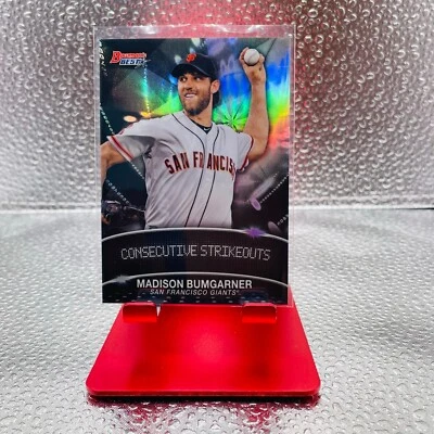 2016 Bowman's Best #SL-MB Madison Bumgarner Stat Line - Image 1 of 2