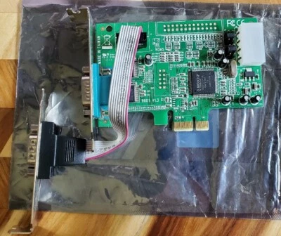 STARTECH.COM PEX2S553 2PORT PCI EXPRESS RS232 SERIAL Half Height Brackets (oem) - Image 1 of 4