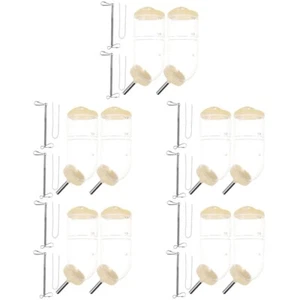 5 Count Tierische Flasche Hängender Futterautomat Wasserspender Haustierbedarf - Bild 1 von 12