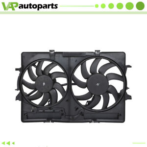 Engine Radiator Condenser Cooling Fan Assembly For AUDI A5 Q5 S4 S5 A4 ALLROAD