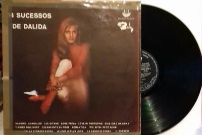 DALIDA LP PRESSAGE BRESIL 1967 TRES RARE 14 sucessos BARLP-10.020 - Photo 1/2