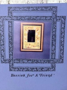 Forget Me Nots In Stitches Bacche Per Un Amico Agugliato Tabella Modelli - Foto 1 di 3