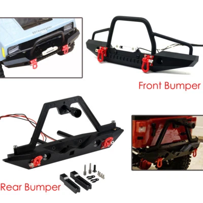 Front & Rear Bumper Stoßfänger für 1:10 RC TRX-4 Axial SCX10 II 90046 - Bild 1 von 4