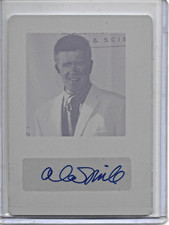2017 Leaf Pop Century ALAN THICKE IN MEMORIAM MAGENTA PRINTING PLATE AUTO #1/1!