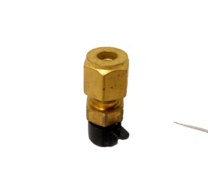 New Parker Brass 1/4" CPI Tube x 1/8" Male NPT Connector Adapter, 4-2 FBZ-B - Picture 1 of 9