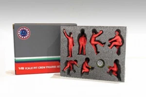 FORMULA ONE F1 PIT CREW TEAM RED SET III 1/18 FIGURINE AMERICAN DIORAMA 76556 - Picture 1 of 8