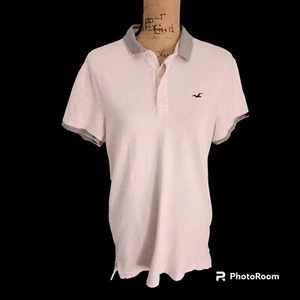 Hollister Epic Flex Polo Herren Gr. L Y2K Preppy Streetwear Urban Stretch Retro - Bild 1 von 6