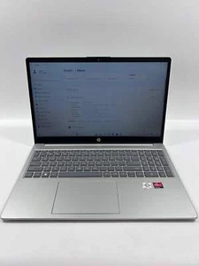 HP Laptop 15 7K5Q8UA 15" AMD Athlon 7120U Silver 2.4GHz 8GB RAM 256GB SSD - Picture 1 of 7