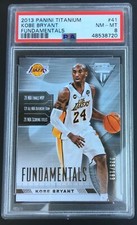 2013/14 Panini Titanium Fundamentals Kobe Bryant #41 (PSA 8) 36/199 ☄️☄️☄️☄️☄️