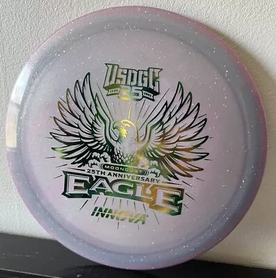 NEW Purple Innova USDGC 25th Anniversary Moondust Eagle 173-5g Green/Yellow Foil - Image 1 of 3