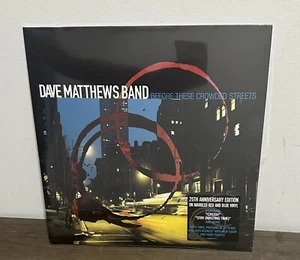 DMB Before These Crowded Streets 25th Anniversary 2-LP Set Red Blue Swirl Vinyl - Picture 1 of 3