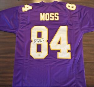 Randy Moss Minnesota Vikings # 84 Hand Signed Jersey BECKETT COA