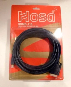 HOSA HDMD-115 HDMI auf DVI-D Kabel - NEU - Bild 1 von 1