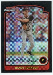 Bowman Chrome Randy Johnson X-Fractor #50 Diamondbacks 2003 - Imagen 1 de 1