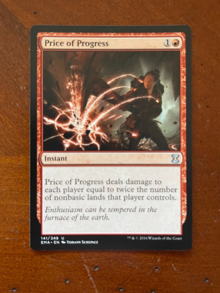 MTG Magic the Gathering Price of Progress Eternal Masters NM - Image 1 of 1