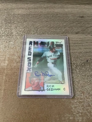 2021 Topps X Spotlight 70 by Andy Friedman #53-A Rich Gedman Autograph #’D /5 - Image 1 of 3