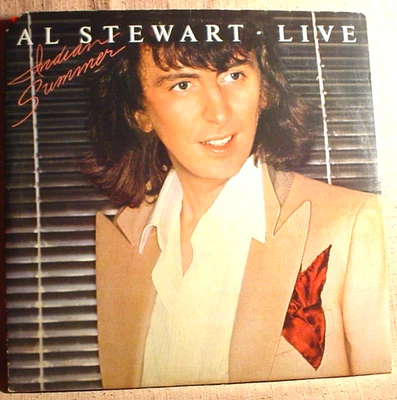 Al Stewart Near Mint 2 Lp Set & Gatefold & Lyrics Live Indian Summer Arista 1981 - Image 1 of 4