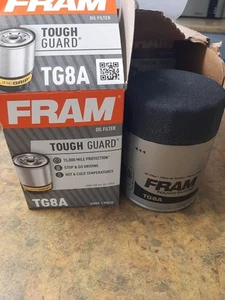 Fram Oil Filter Tough Guard Tg8A Lot 6 15k Milage - Picture 1 of 6