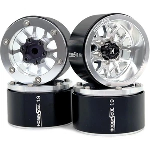HOBBYSOUL 4 piezas 1,9 ruedas Beadlock - 10,5 mm llantas de desplazamiento negativo 33 mm de ancho para TR - Imagen 1 de 7