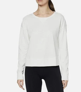 Nike Dri-Fit Womens Wrap-Back Yoga Top Long Sleeve Training Activewear Small - Picture 1 of 24