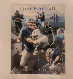 2001 Mars Hill College Mountain Lions Football Media Guide  - Picture 1 of 1