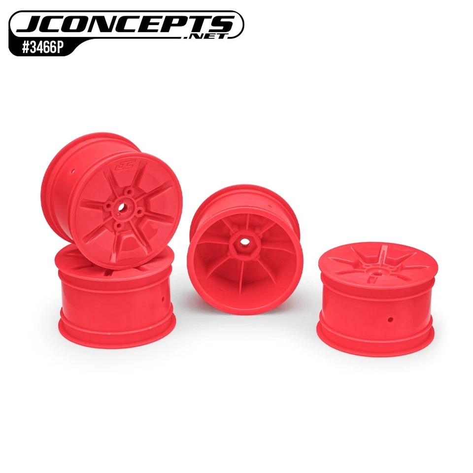 Jconcepts Pioneer REAR 2wd 4wd 2.2 Buggy Wheel Pink 3466P JCO3466P - Image 1 of 1