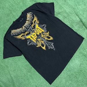 Vintage Y2K Grunge Tap out Grafik T-Shirt Größe: 2XL - Bild 1 von 4