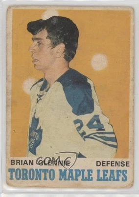 1970-71 O-Pee-Chee Brian Glennie #216 Rookie RC - Image 1 of 2