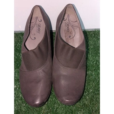 Abeo B.I.O. System Portola Shoes Brown Leather Pumps Women's Size 9.5M - Image 1 of 4